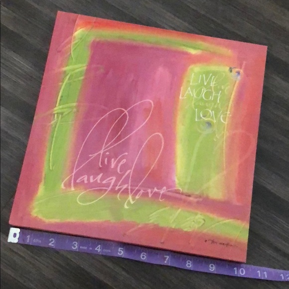 💕Live, Laugh, Love Canvas painting - Picture 4 of 4